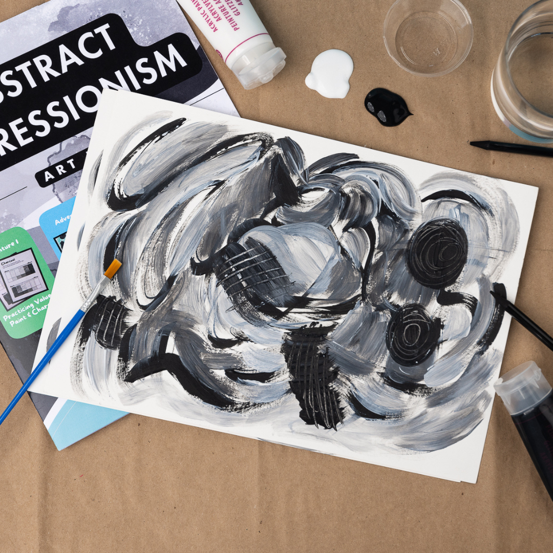 Abstract Expressionism Art Box!