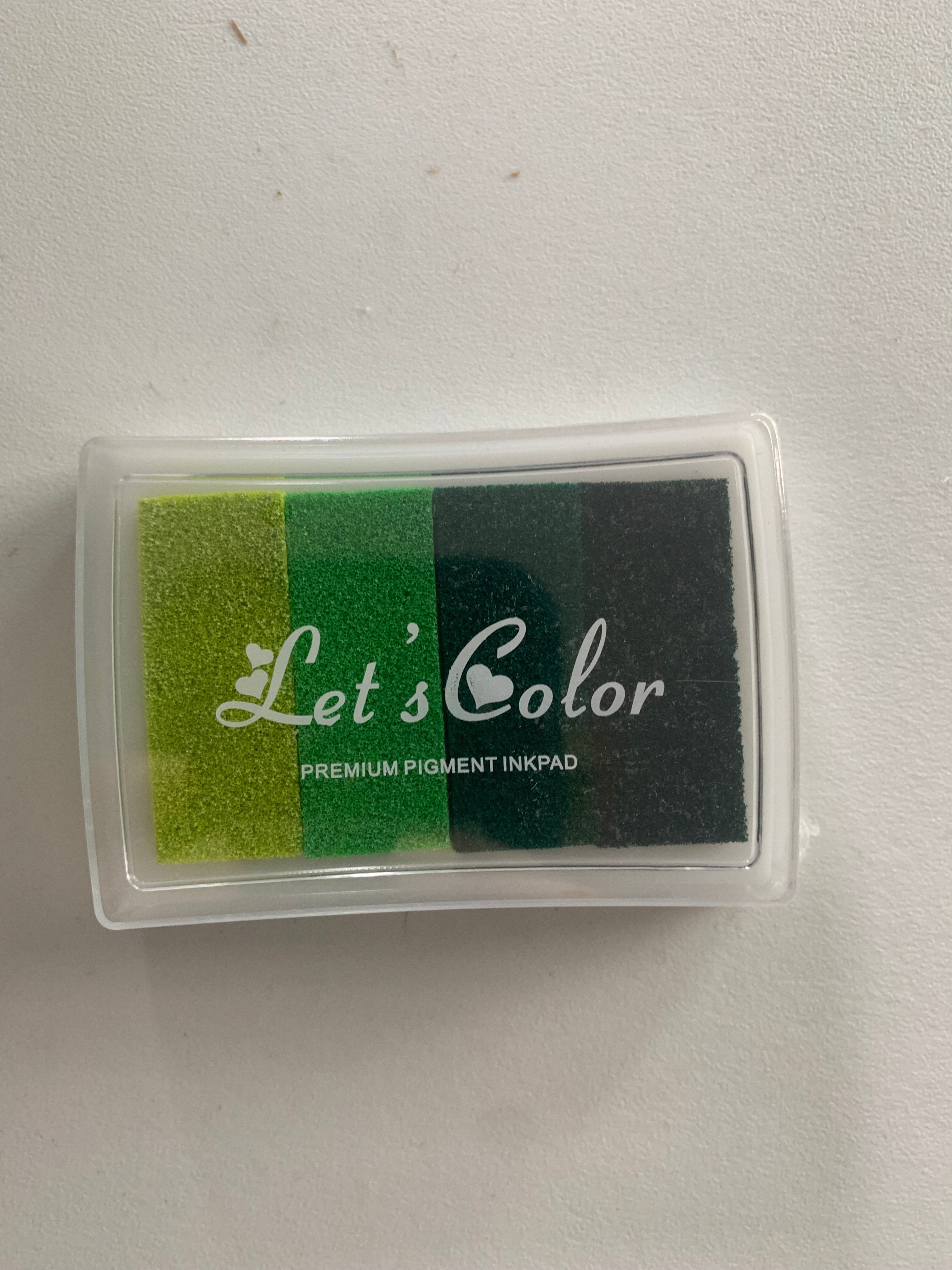 Gradient Color Ink Pad Green