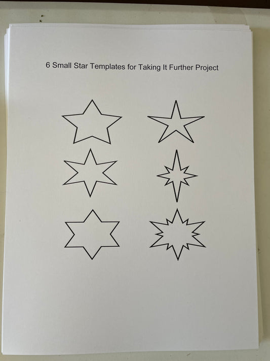 Tiny Star Template (6 stars)