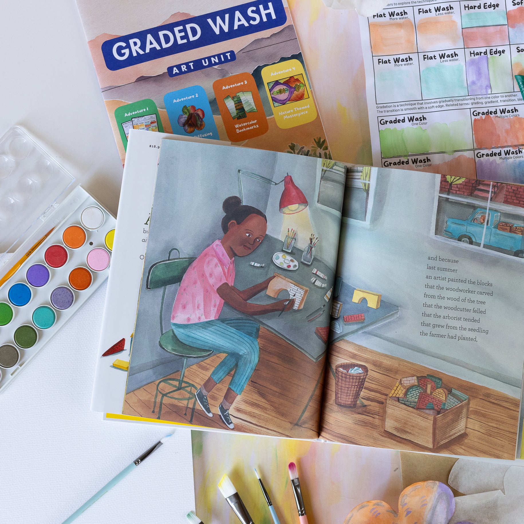 Graded Wash Art Box!