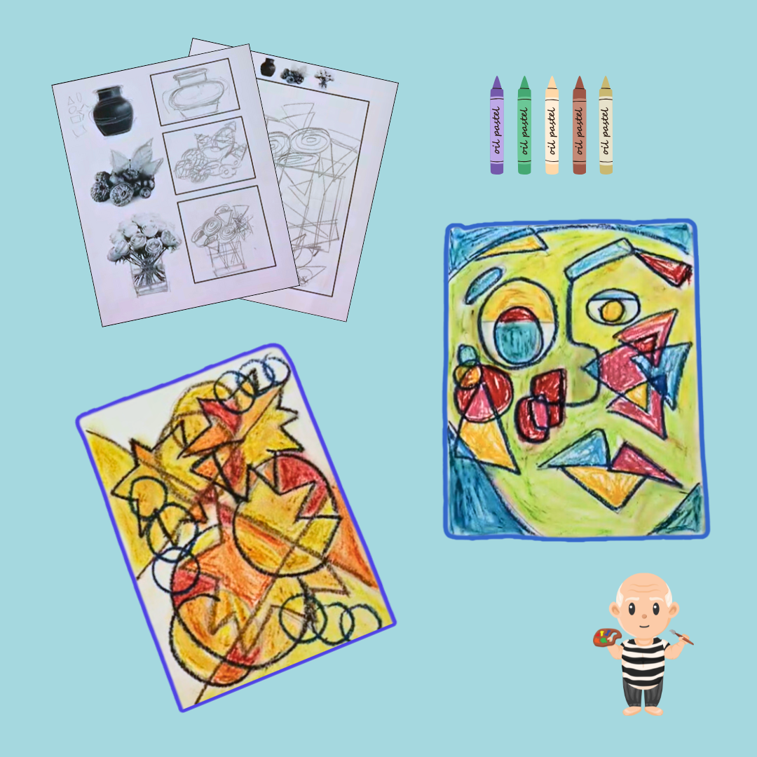 Cubism Digital Art Room Course