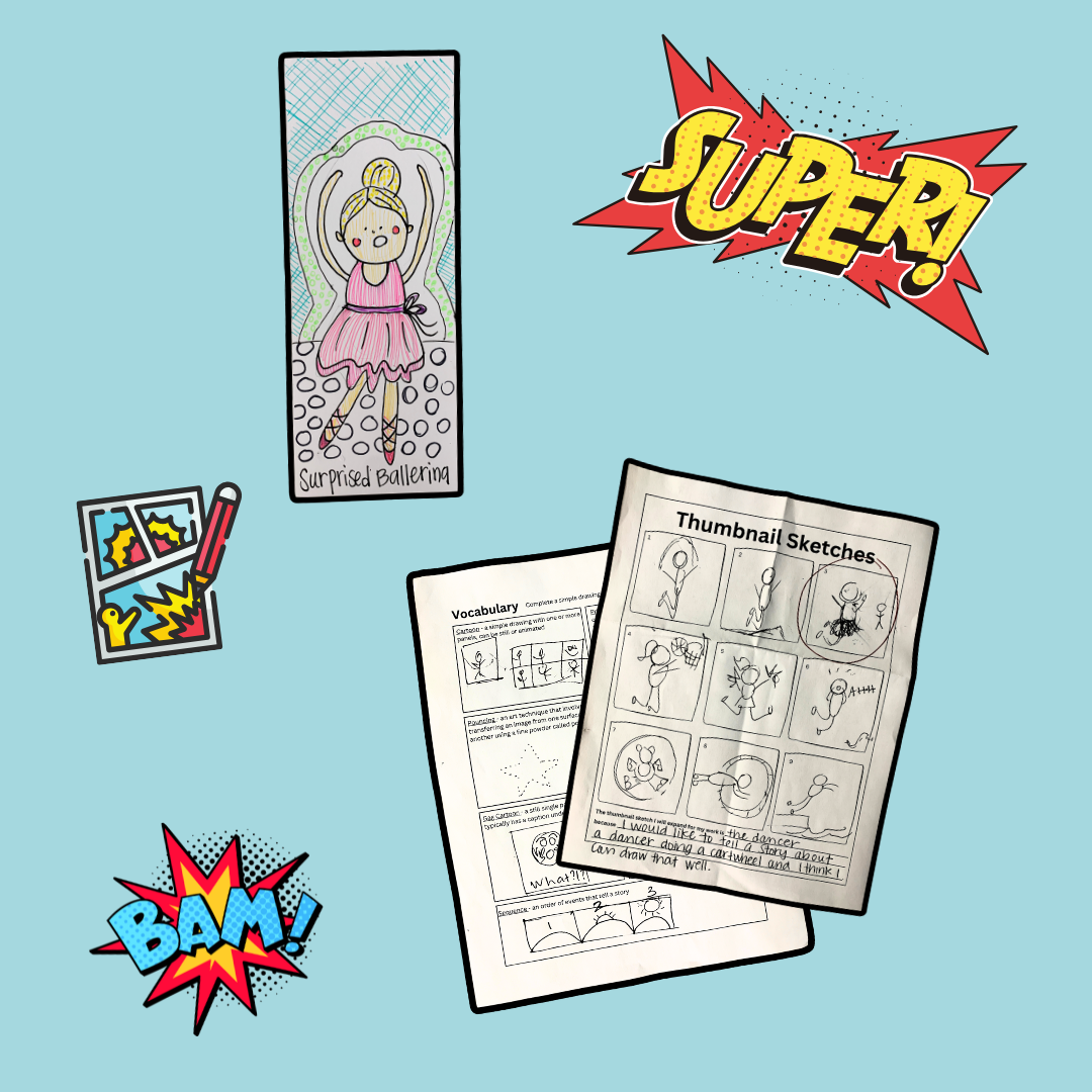 Cartooning Digital Art Room Course