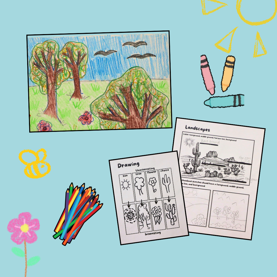 Landscapes Digital Art Room Course