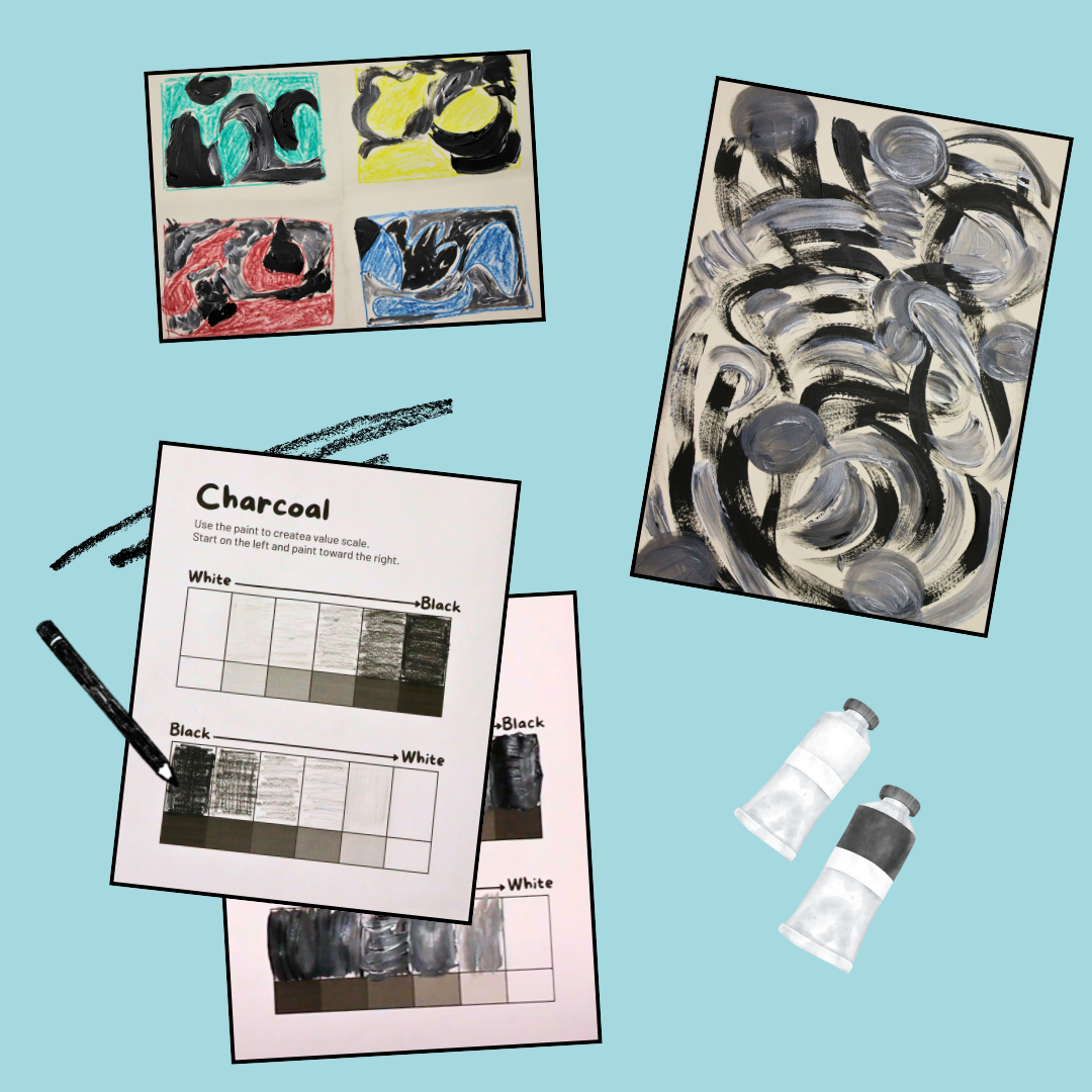 Abstract Expressionism Digital Art Room Course