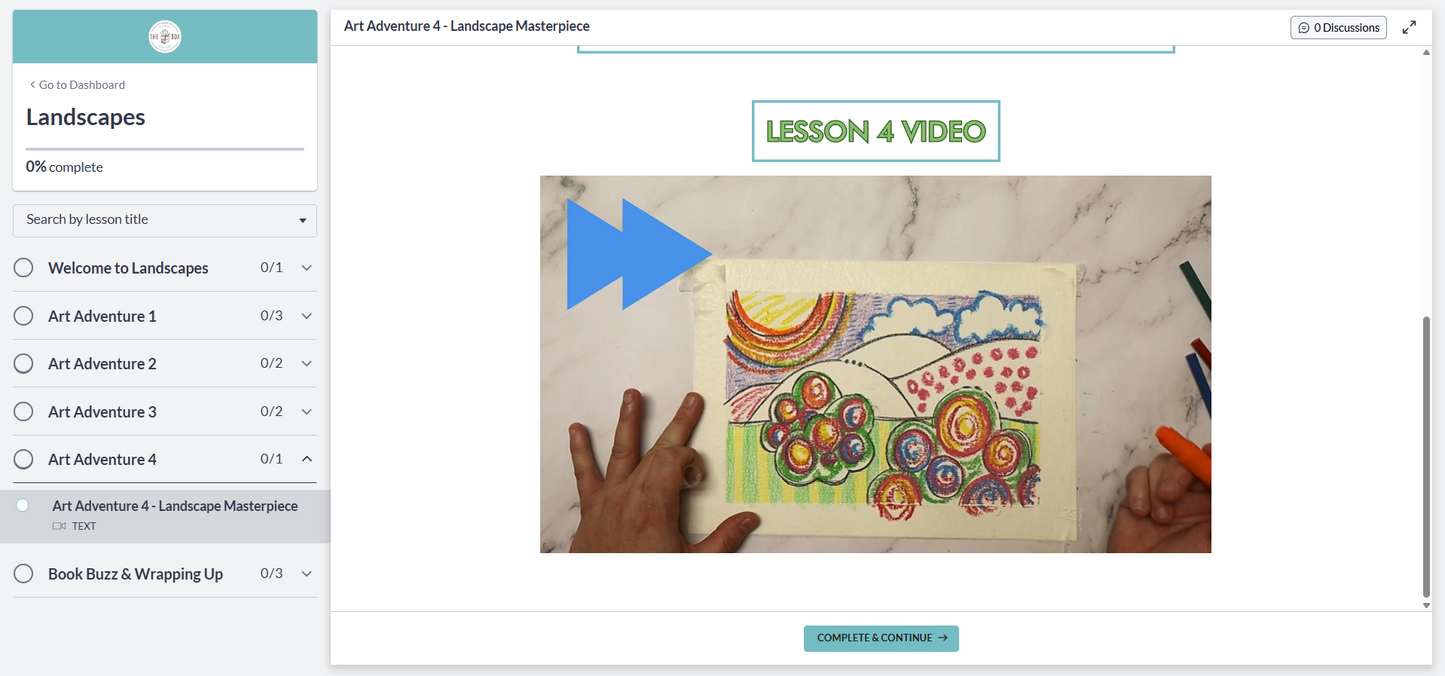 Landscapes Digital Art Room Course