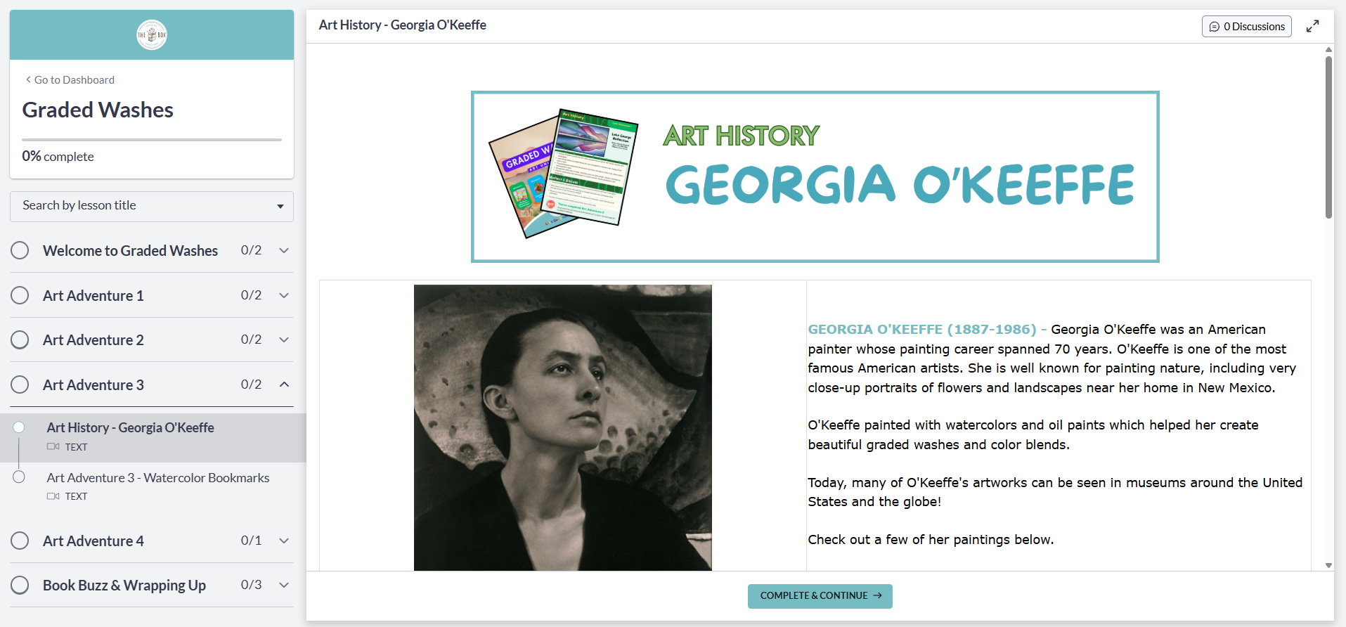 Graded Washes Digital Art Room Course