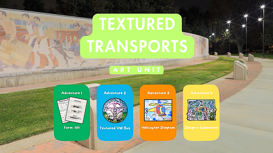Textured Transports Digital Art Room Couse