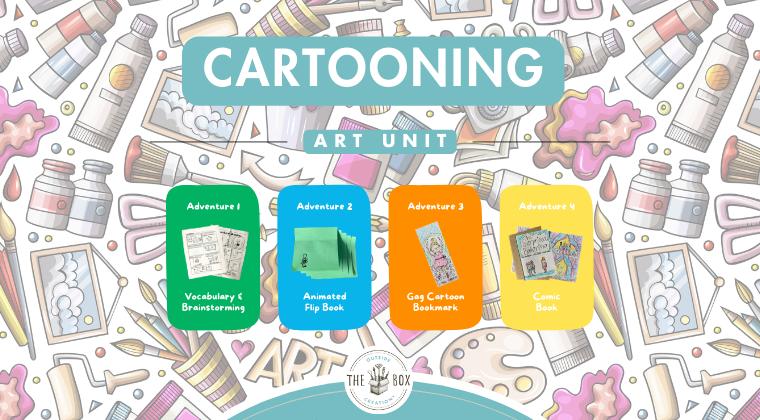 Cartooning Digital Art Room Course
