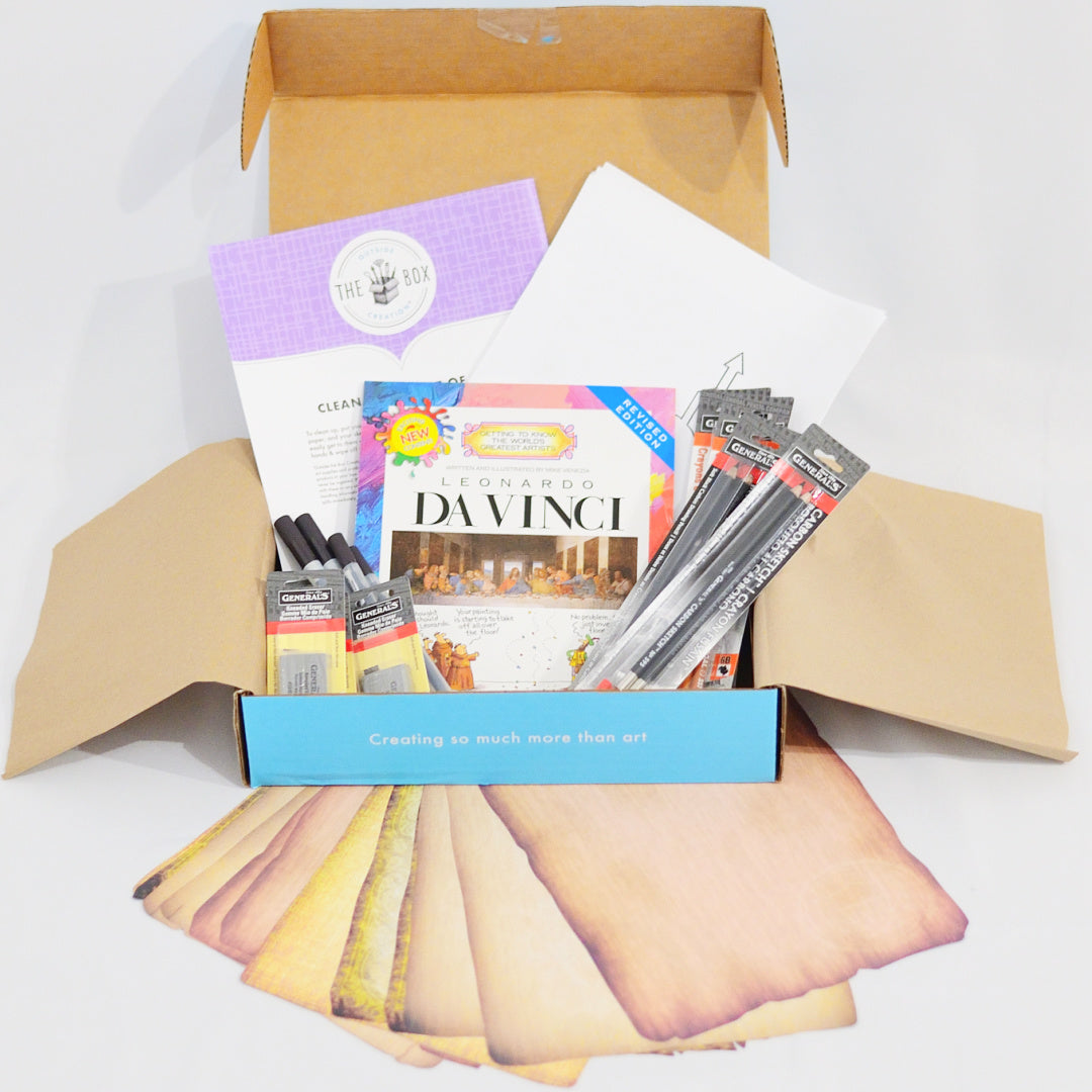 Monthly Kids Art Box Subscription – Family Size