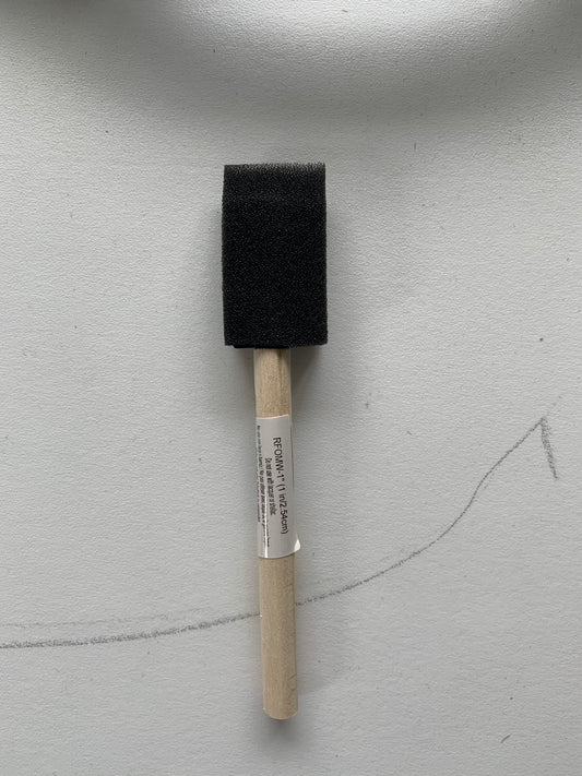 Foam Brush 1"