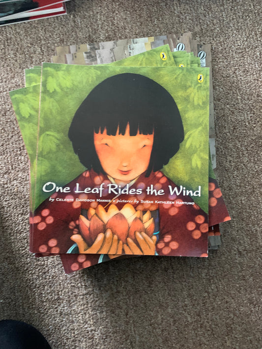 One Leaf Rides the Wind Book