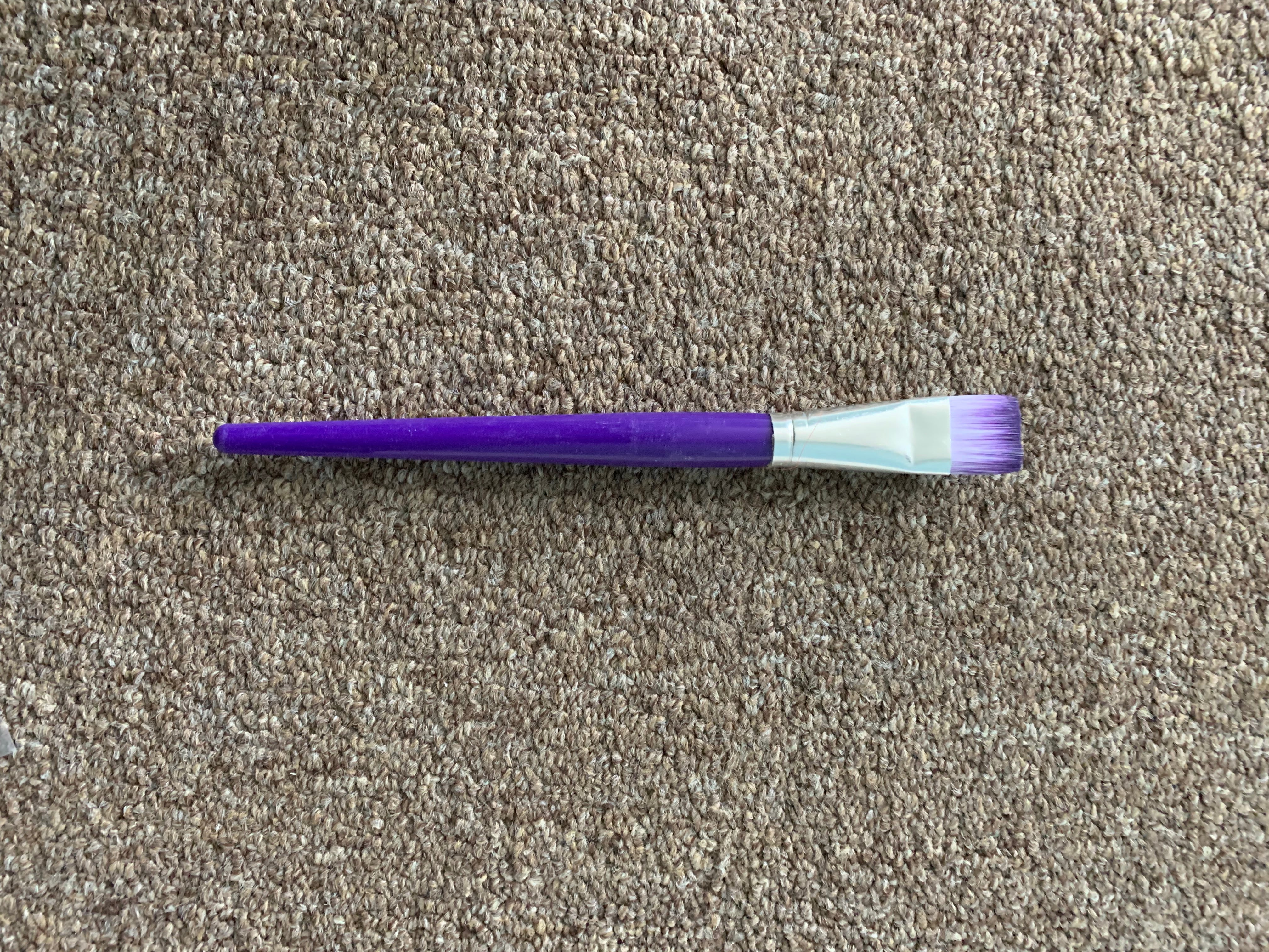 Ooly Purple Large Flat Paintbrush