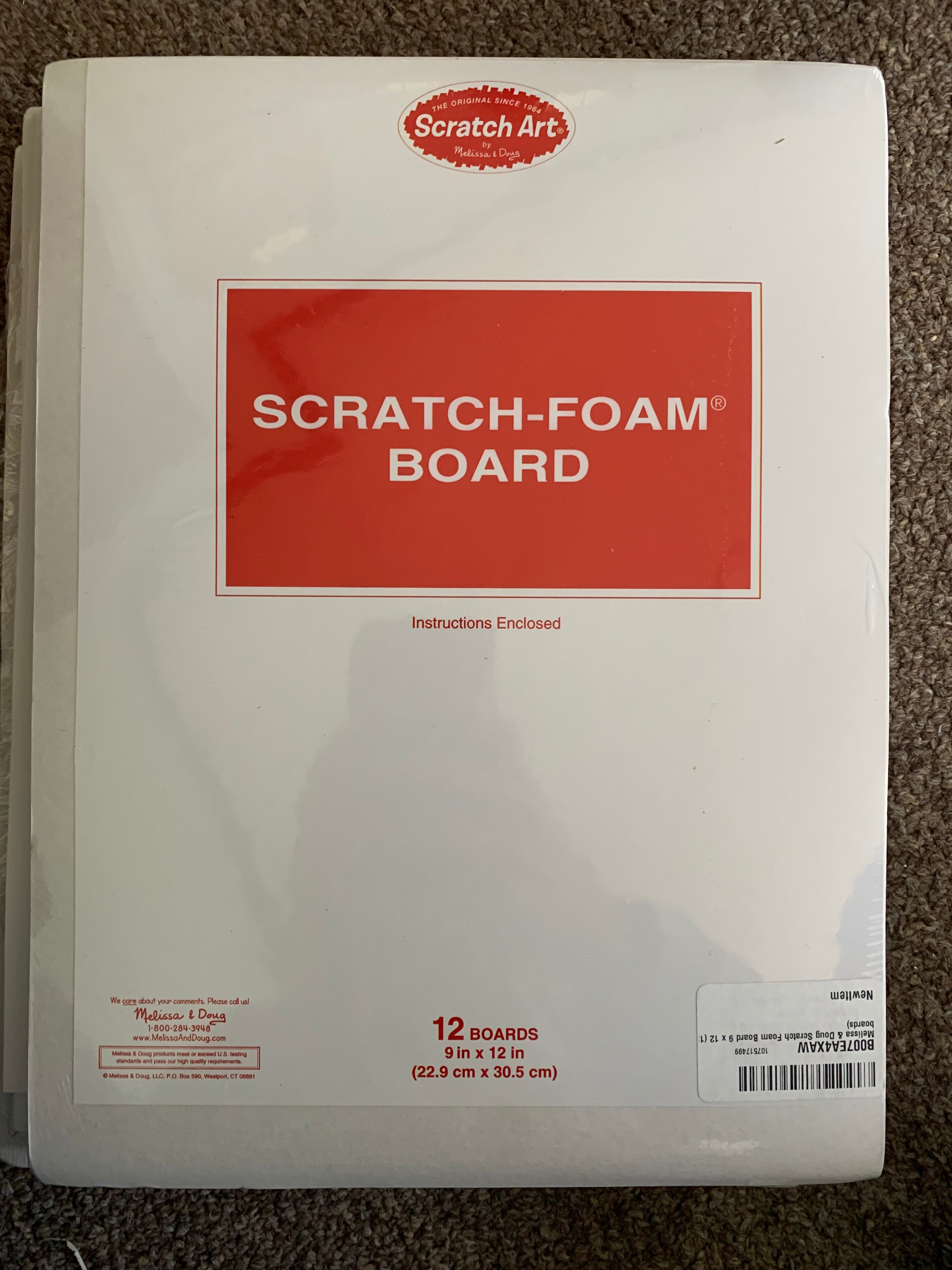 Scratch Foam Board