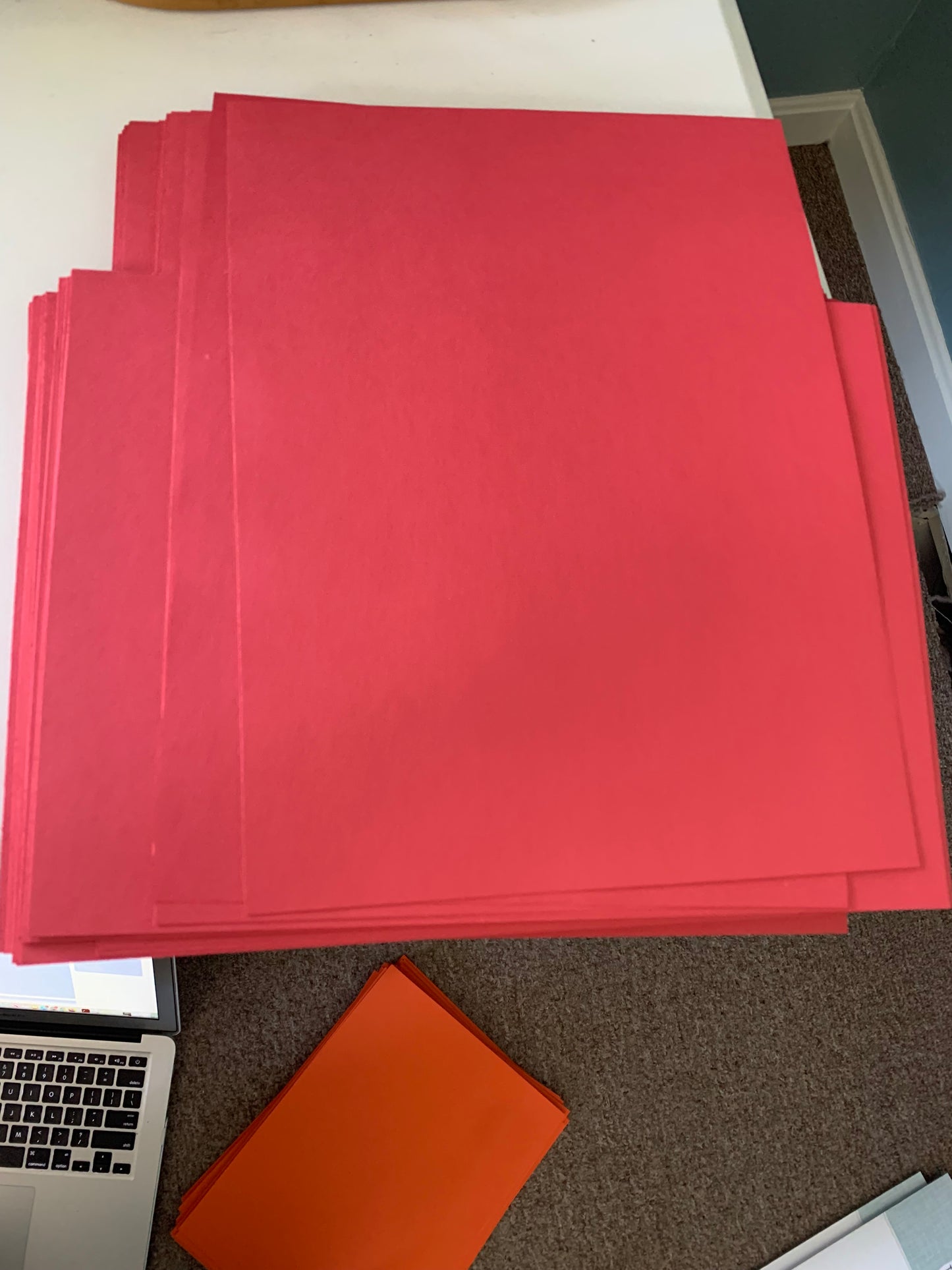 Red Construction Paper