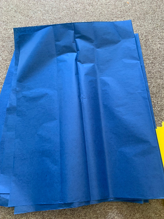 Blue Tissue Paper