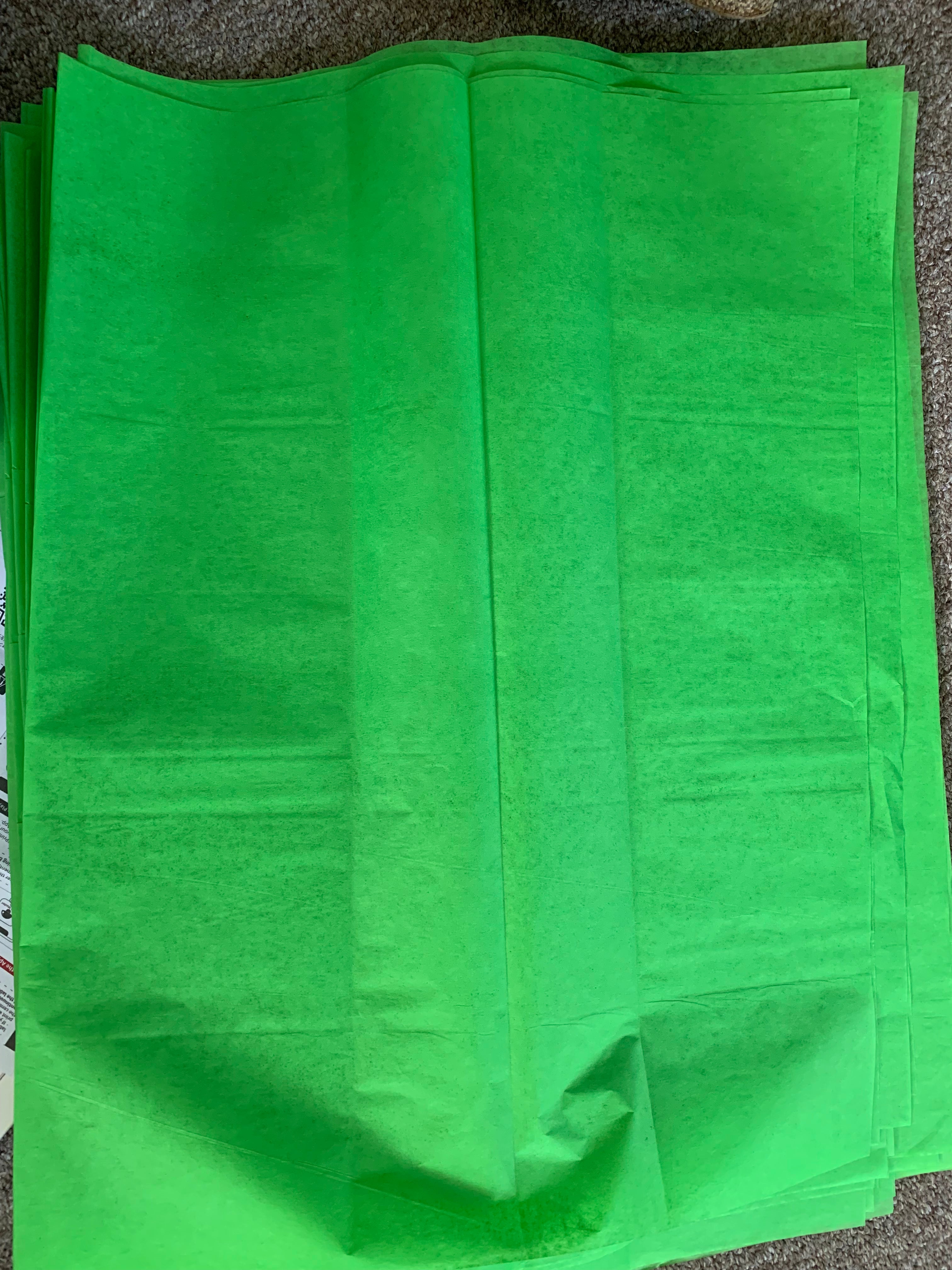 Light Green Tissue Paper