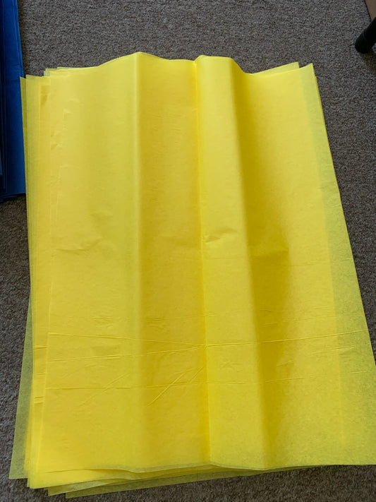 Yellow Tissue Paper